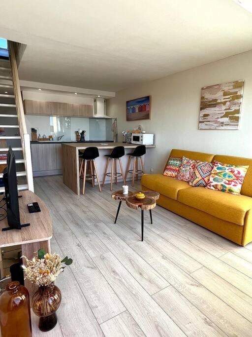 Apartament Duplex Cosy Avec Vue Mer Cucq Zewnętrze zdjęcie